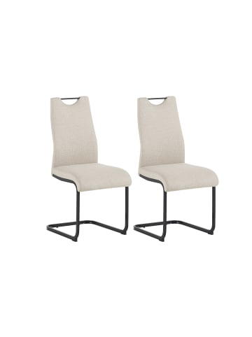 byLiving 2er-Set: Schwinger CAPRI in taupe - B 44, H 88, T 55 cm