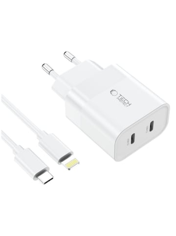Tech Protect Tech Protect C20W 2x USB-C PD 20 W NetzwerkLadegerät