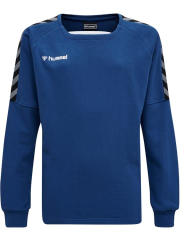 Hummel Sweatshirt Hmlauthentic Kinder in TRUE BLUE