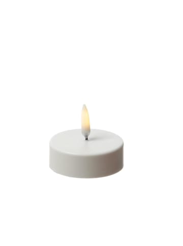 Uyuni LED Maxi/XL Teelicht Thea Uyuni Timer dimmbar D: 6,1cm H: 5cm weiß