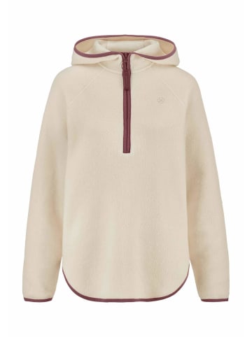 Hessnatur Fleece Hoodie in natur