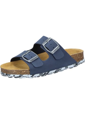 Dr. BRINKMANN Klassische Pantoletten in blau