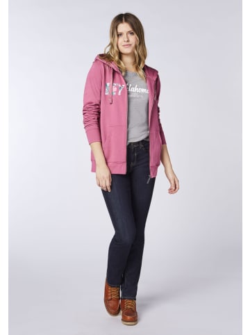 Oklahoma Jeans Sweatjacke in Lila