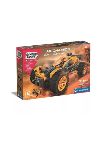 Clementoni Fahrzeug Mechanics Buggy und Quad Bausatz Clementoni