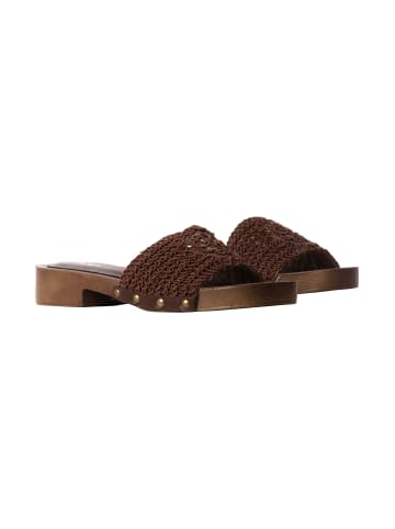 Joia Sandalen zum Hineinschlüpfen Braun