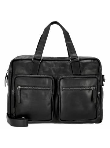 The Chesterfield Brand Misha - Aktentasche 17" Leder 43 cm (black) in schwarz
