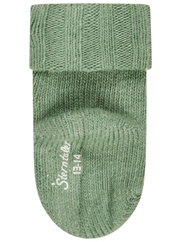 Sterntaler Baby Socken Wolle in blattgrün