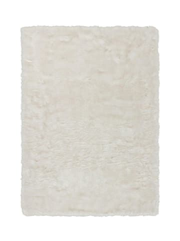 Kayoom Hochflor Teppich Crown 110 in weiß - puderrosa - rechteckig