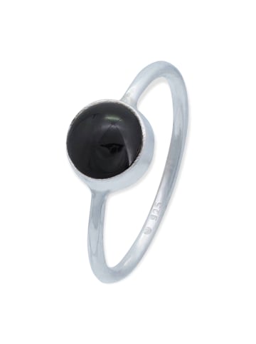 mantraroma 925er Silber - Ringe mit Onyx