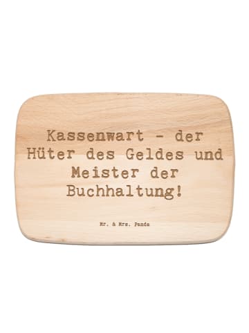 Mr. & Mrs. Panda Holzbrettchen Spruch Kassenwart Meister mit Spruch in Transparent