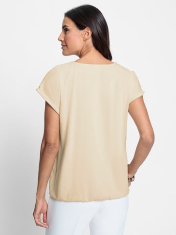 WITT WEIDEN Shirt in elfenbein-beige-bedruckt