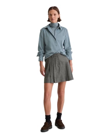 Marc O'Polo Nadelstreifen-Minirock A-Shape in multi/rocky grey melange