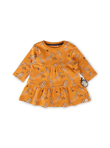 Sigikid Kleid Magic Owl in Ockerorange