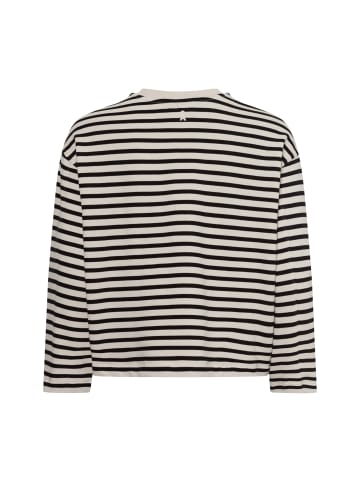 armedangels Sweatshirt Frankaa Maarlen in schwarz beige - 0002