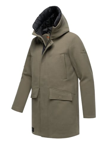 STONE HARBOUR Kurzmantel Fenroos XX in Stone Brown