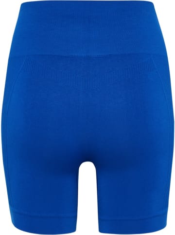 Hummel Sportshorts "Tif Seamless Shorts" in Blau