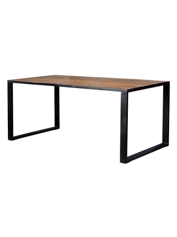 Giner y Colomer Tisch aus Mangoholz und Eisen in Brown