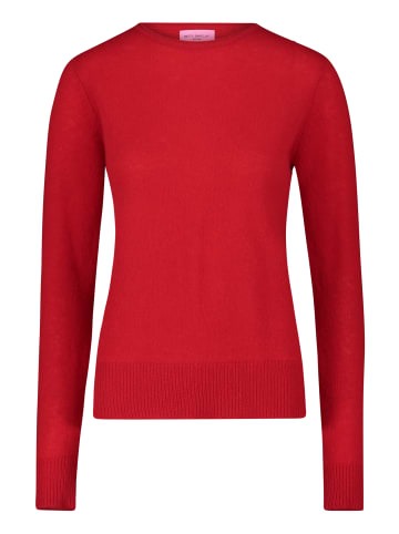 Betty Barclay Kaschmir-Pullover mit Rundhalsausschnitt in Rot