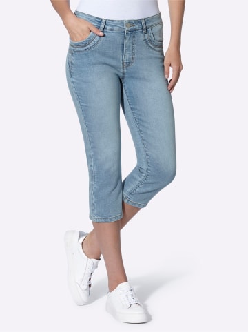 Heine Caprijeans in blue-bleached