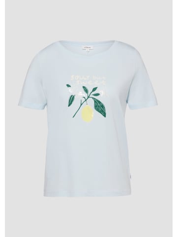 s.Oliver T-Shirt in 51D1_arktisblau