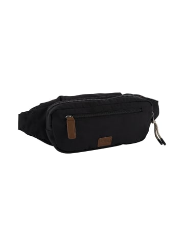 Camel Active AURUM Gürteltasche aus recyceltem Nylon in Schwarz