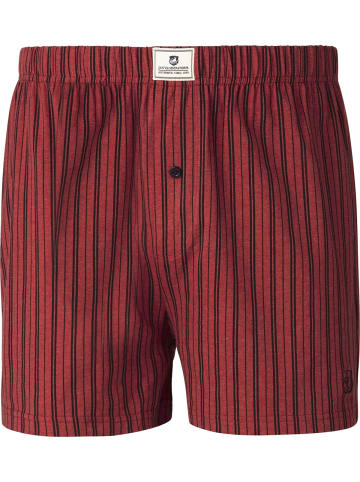 Jan Vanderstorm 2er Pack Boxershorts THURE in rot grau