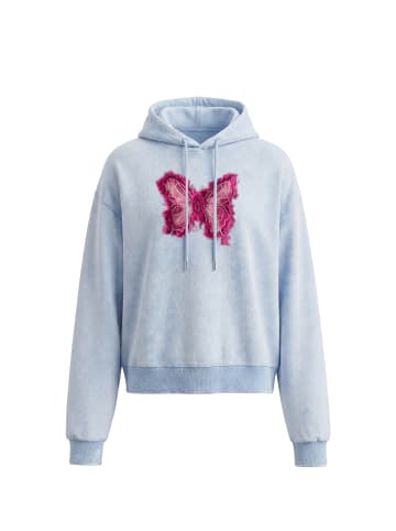 myMo ROCKS Women Hoodie in Blue