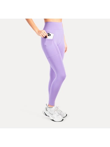 SMILODOX Leggings Amaze Scrunch Pro Pocket Seamless in Lila