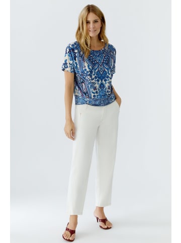 Oui Shirt in offwhite blue