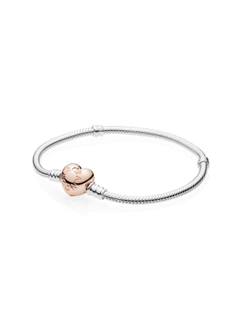 Pandora 14K-rosé vergoldete Metalllegierung Armband 19 cm