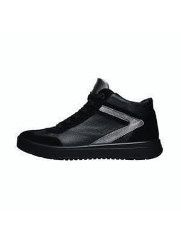ara Damen Stiefel/Boots ungefüttert ROM in Schwarz