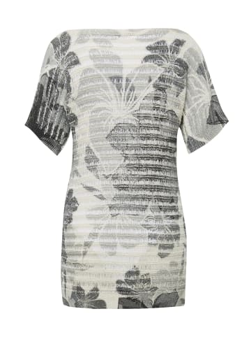 GOLDNER Pullover Pullover in grau / gemustert