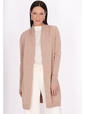 Usha Damen Cardigan in Beige