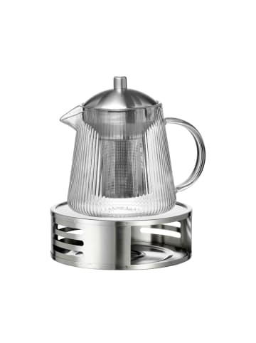 Ritzenhoff & Breker Teekanne mit Sieb & Stövchen Jive 800 ml in transparent