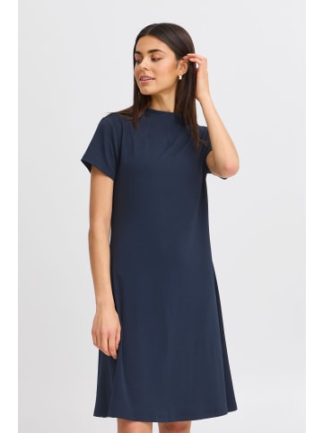 Fransa Jerseykleid FRZANA A-shape in Navy Blazer