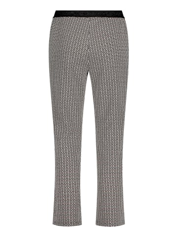 Betty Barclay Schlupfhose Slim Fit in Weiß/Schwarz