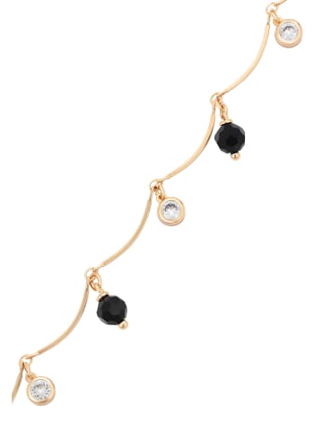 gaya Women Bracelet in Rose Gold Black