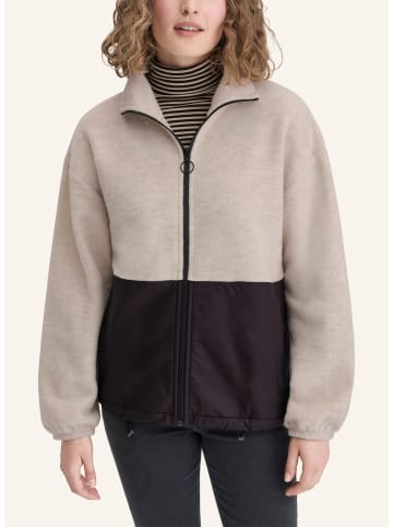 Hessnatur Wollfleece Jacke in düne