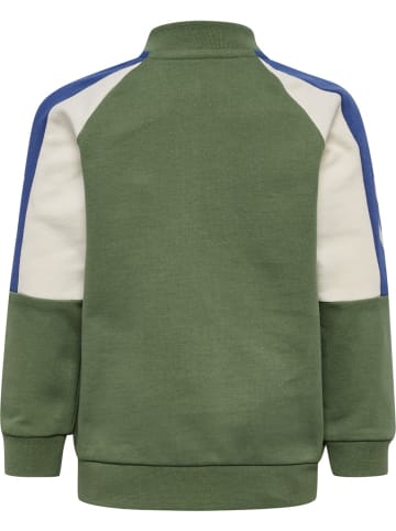 Hummel Kinder Trainingsjacke "Skylan Zip Jacket" in Grün