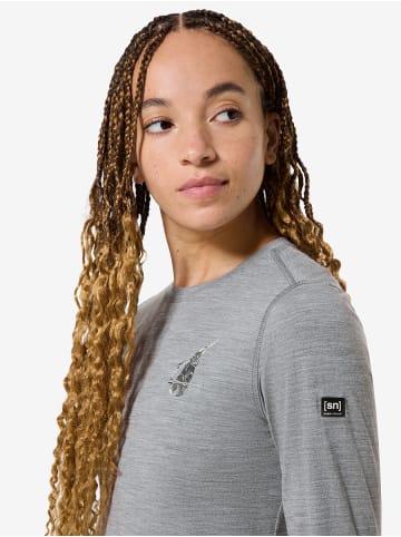 super.natural W TUNDRA175 BUNNY LS in grau