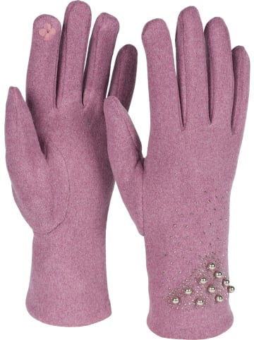 styleBREAKER Touchscreen Handschuhe in Mauve