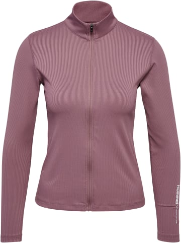 Hummel Hummel Reißverschluss Jacke Hmlpulse Multisport Damen in WISTFUL MAUVE