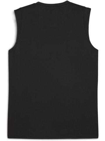 Puma Sportshirt "TeamCUP Training Sleeveless Jersey" in Schwarz