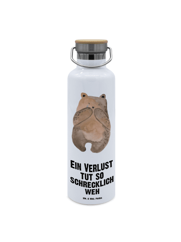 Mr. & Mrs. Panda feldflasche Bär Verlust mit Spruch in Weiß