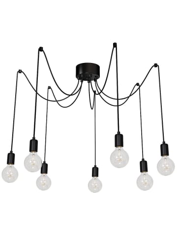 Licht-Erlebnisse Pendelleuchte (B)250 x (L)250 x (T)250 cm in Schwarz