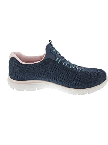 Skechers Summits - Fun Flare Slipper Blau