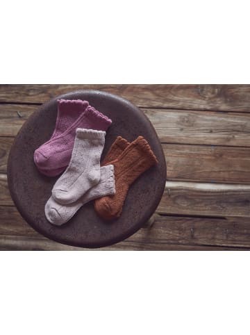 ewers 1er Pack Socken Traforato in dusty rose