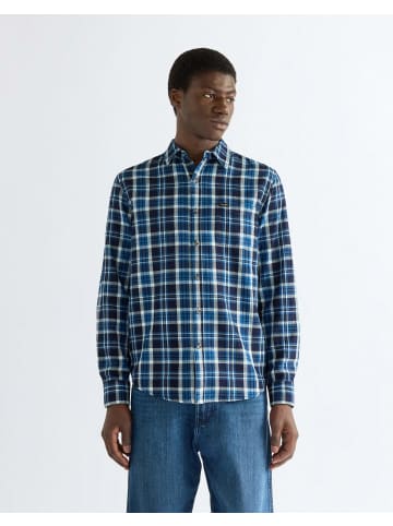 Wrangler Langarmhemd 1 Pkt in Light Indigo