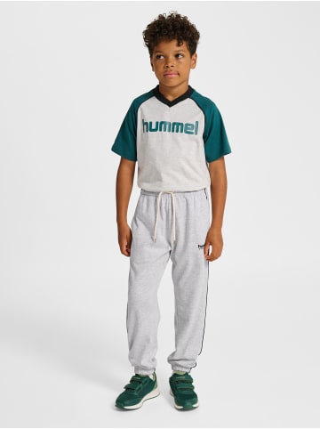 Hummel Verstellbare Taille Hose Hmljr Loose Kinder in LIGHT GREY MELANGE/BLACK
