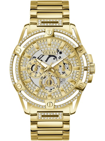 Guess Multifunktionsuhr King gold 48 mm in gold